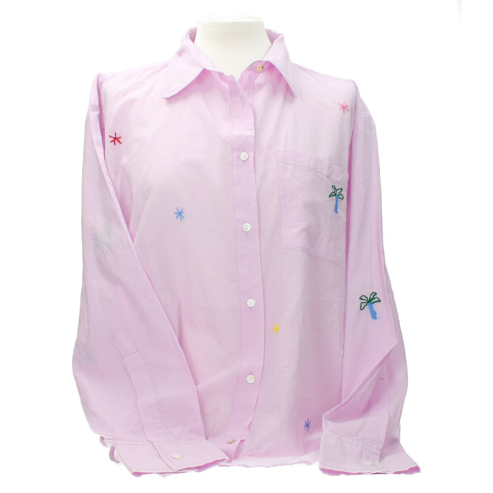 Roze blouse