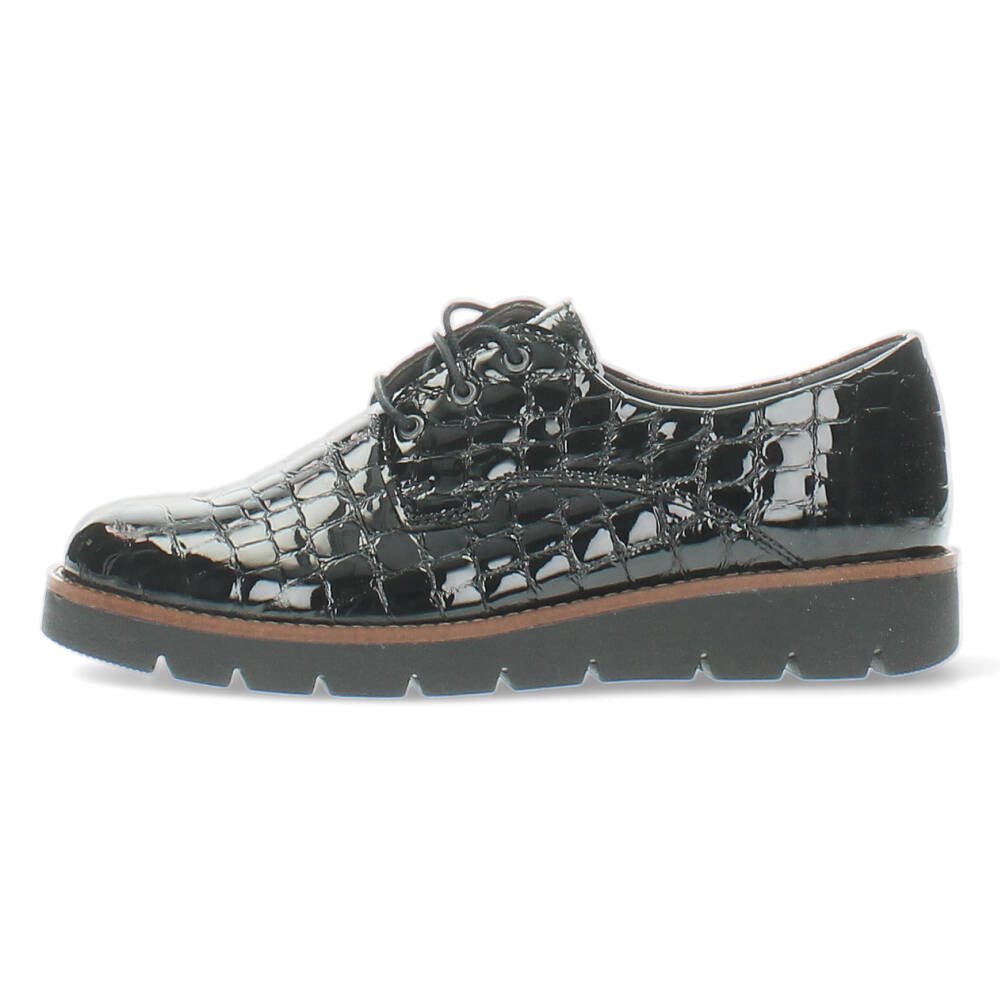 Zwarte veterschoenen