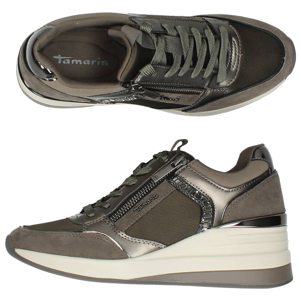 Taupe sneakers