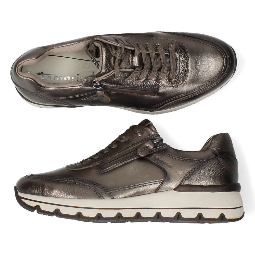 Bronzen sneakers
