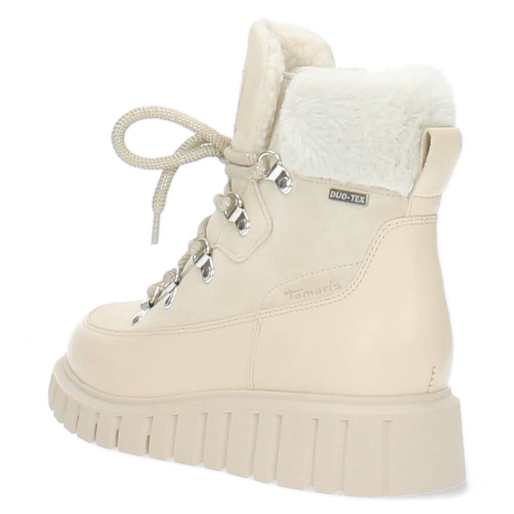 Ecru bottines