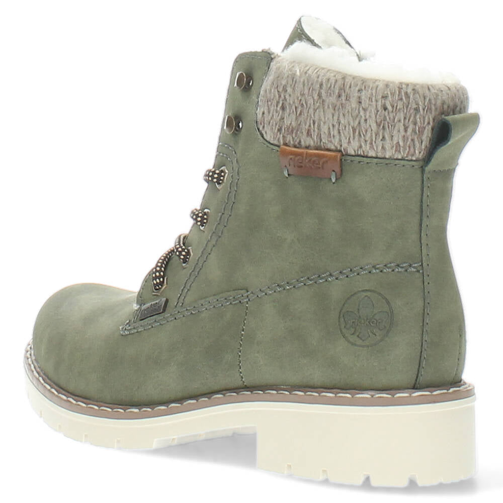 Kaki bottines
