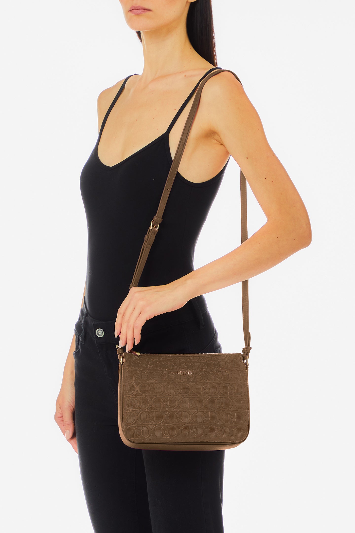 Bruine crossbody