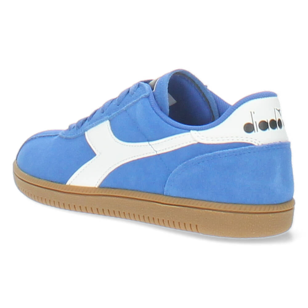Blauwe sneakers