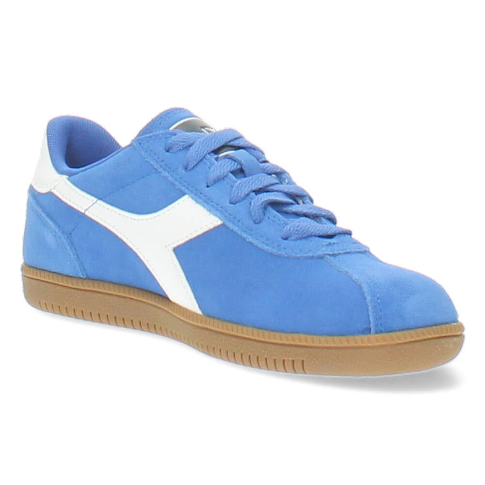 Blauwe sneakers