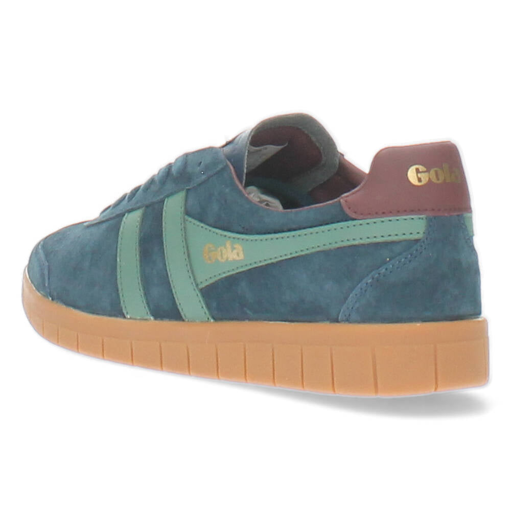 Blauwe sneakers