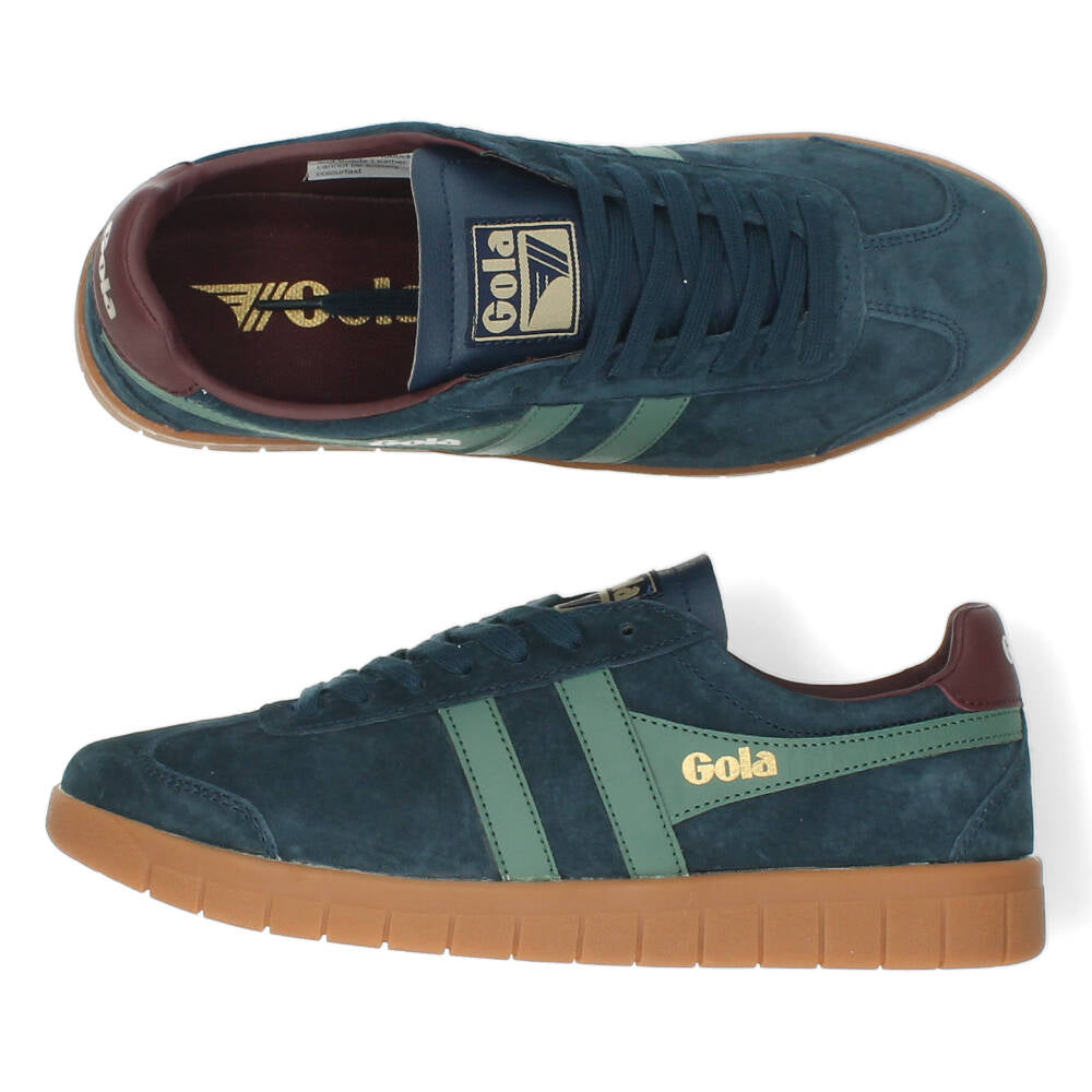 Blauwe sneakers