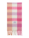 Roze sjaal