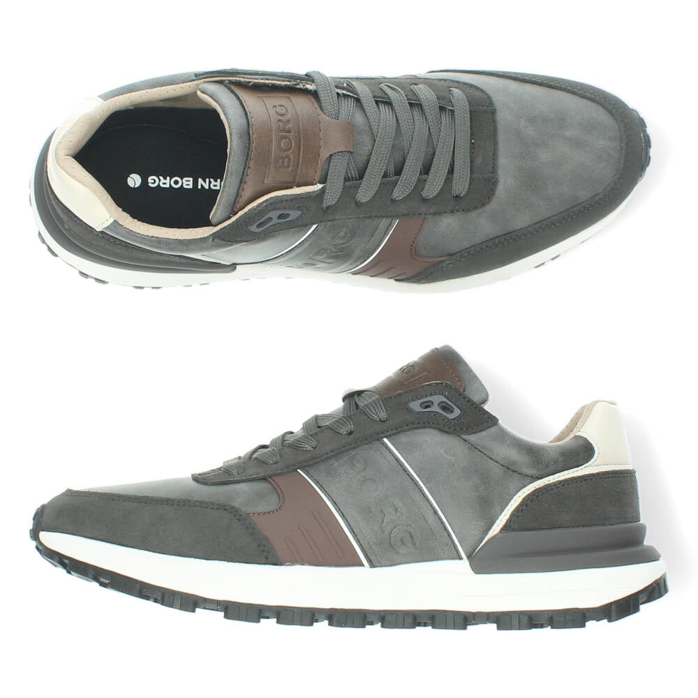 Donkergrijze sneakers