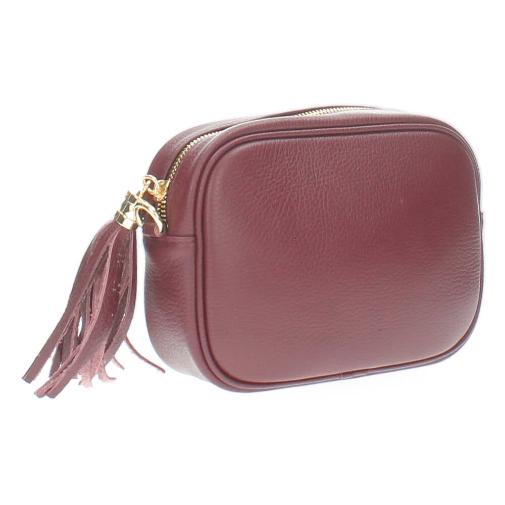Burgundy crossbody