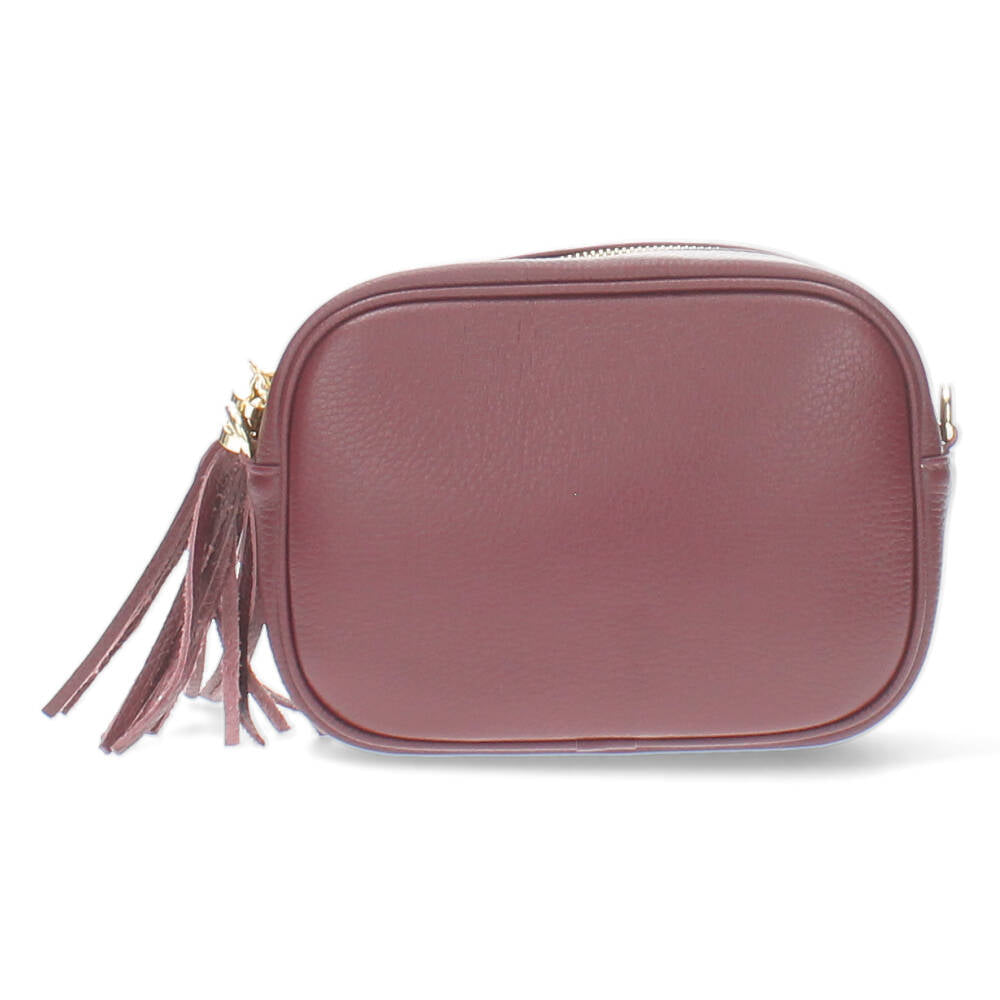 Burgundy crossbody