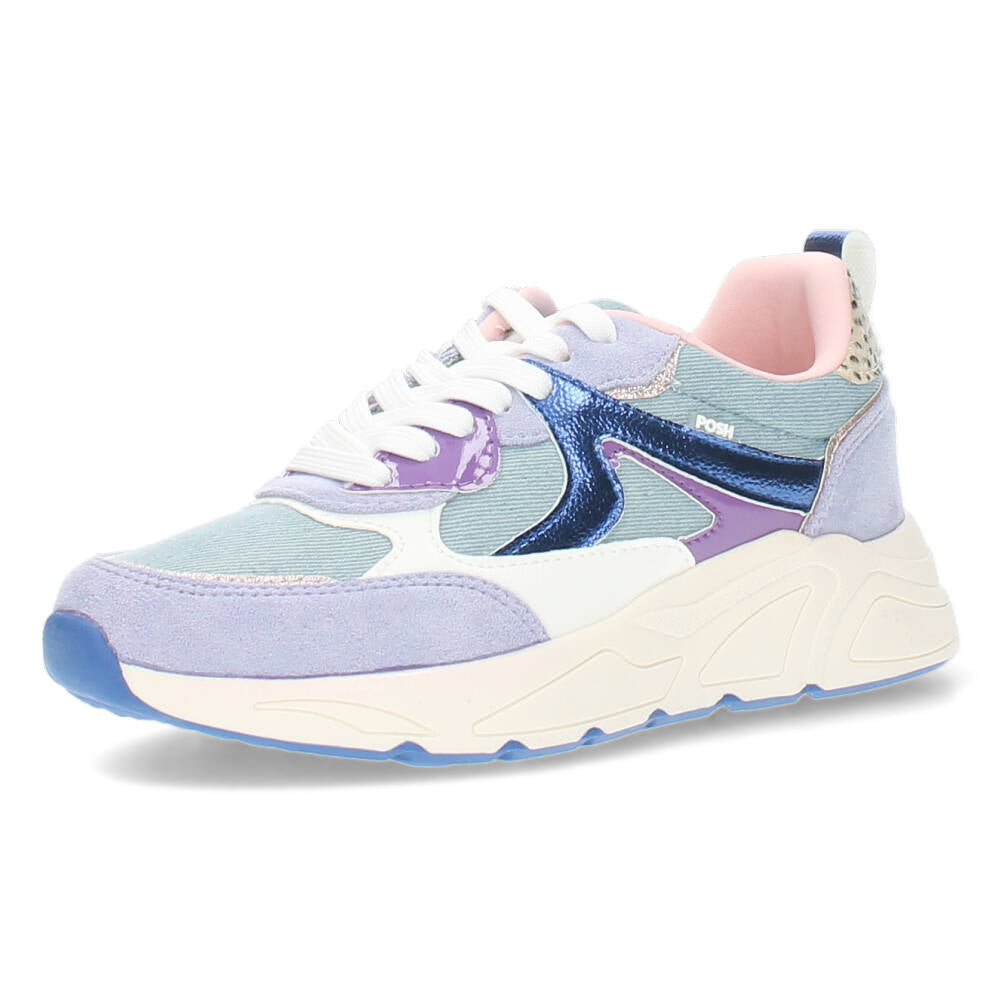 Blauwe sneakers