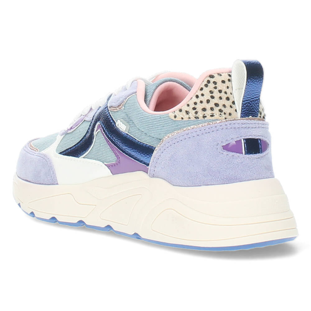 Blauwe sneakers