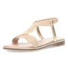 Rosé gouden sandalen