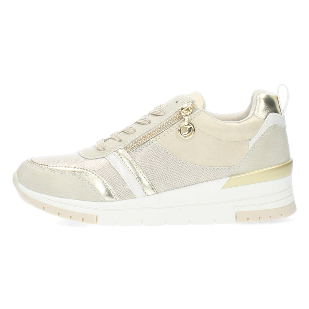 Beige sneakers