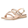 Rosé gouden sandalen