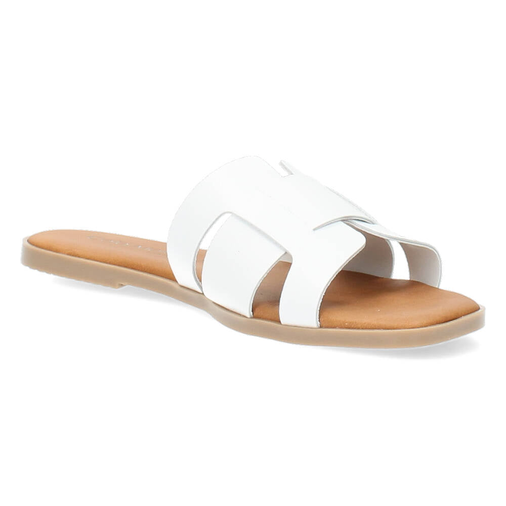 Witte slippers