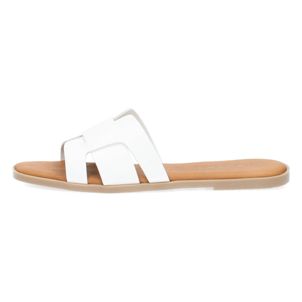 Witte slippers