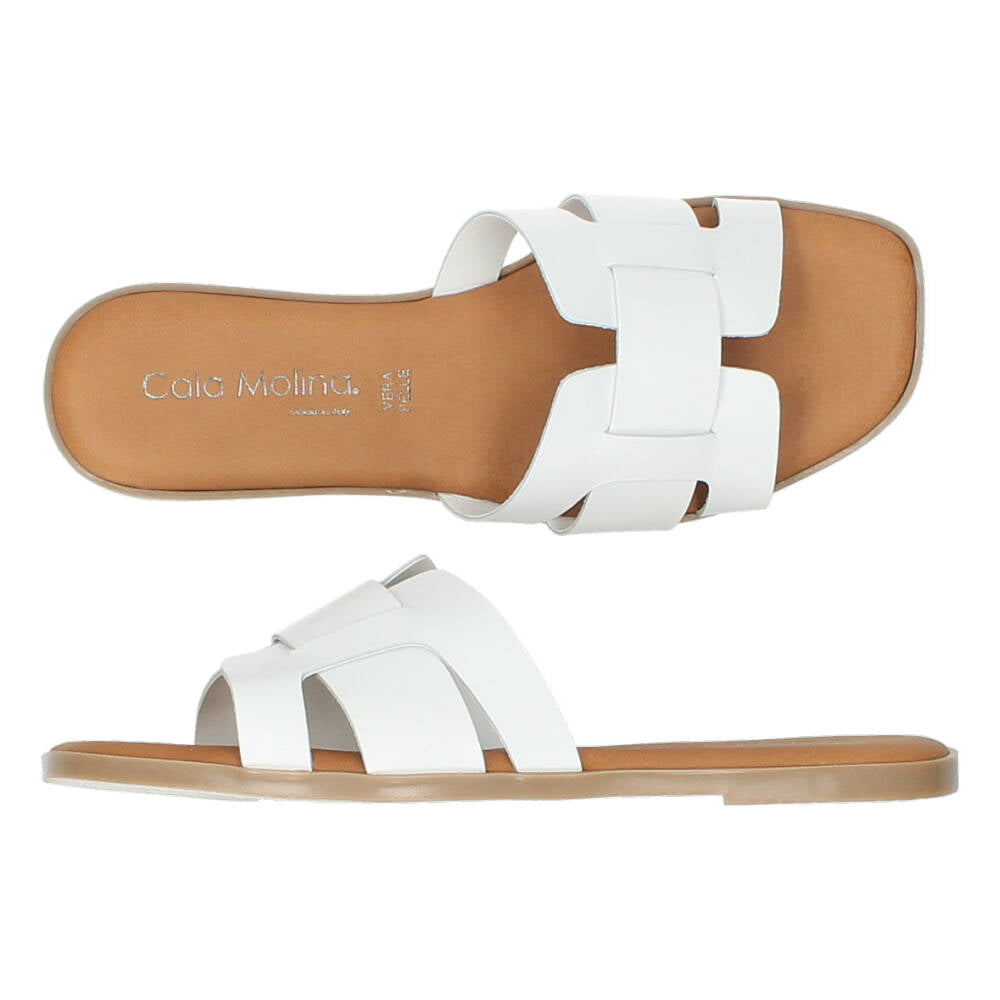Witte slippers