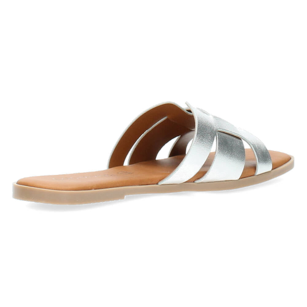 Zilveren slippers