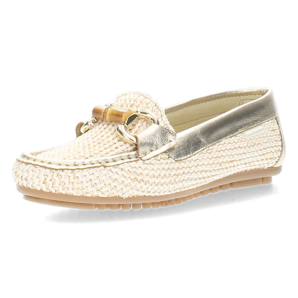 Ecru mocassins