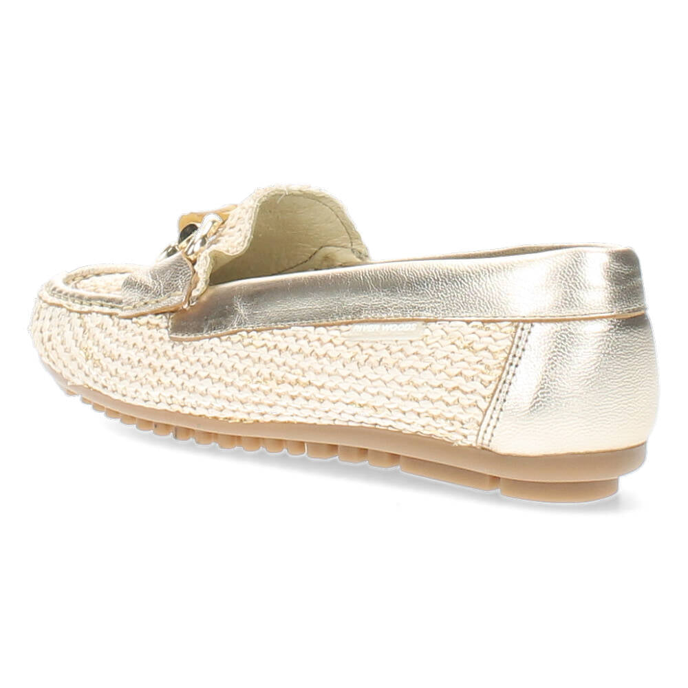 Ecru mocassins