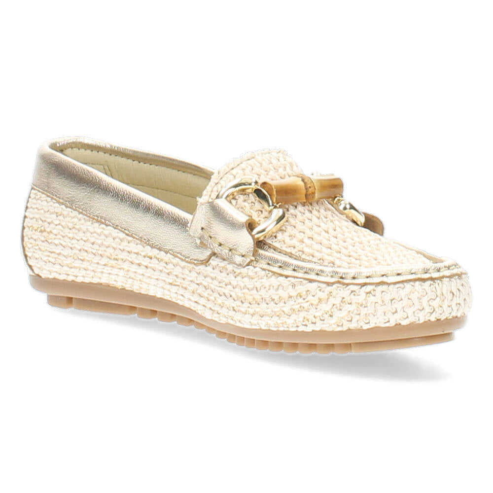 Ecru mocassins