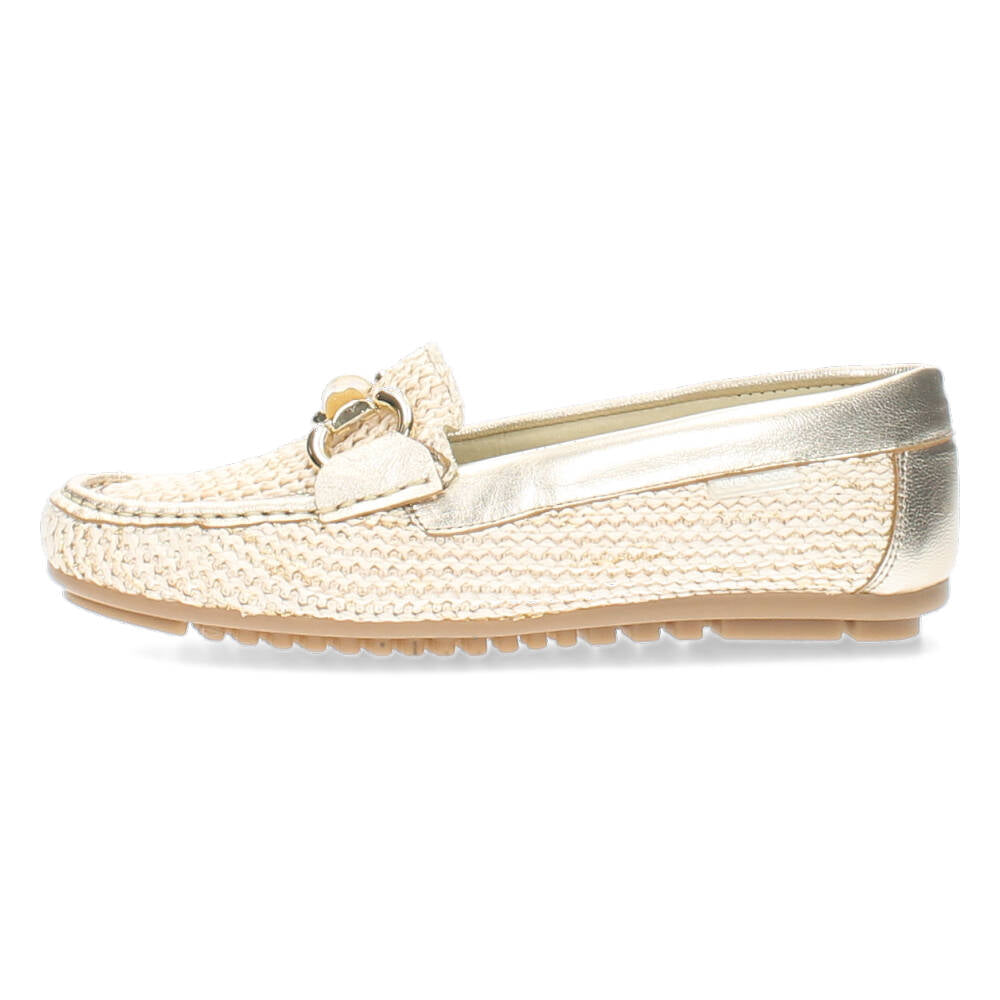 Ecru mocassins