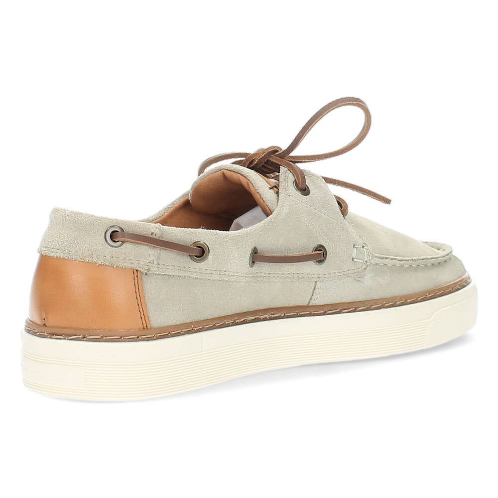 Beige veterschoenen