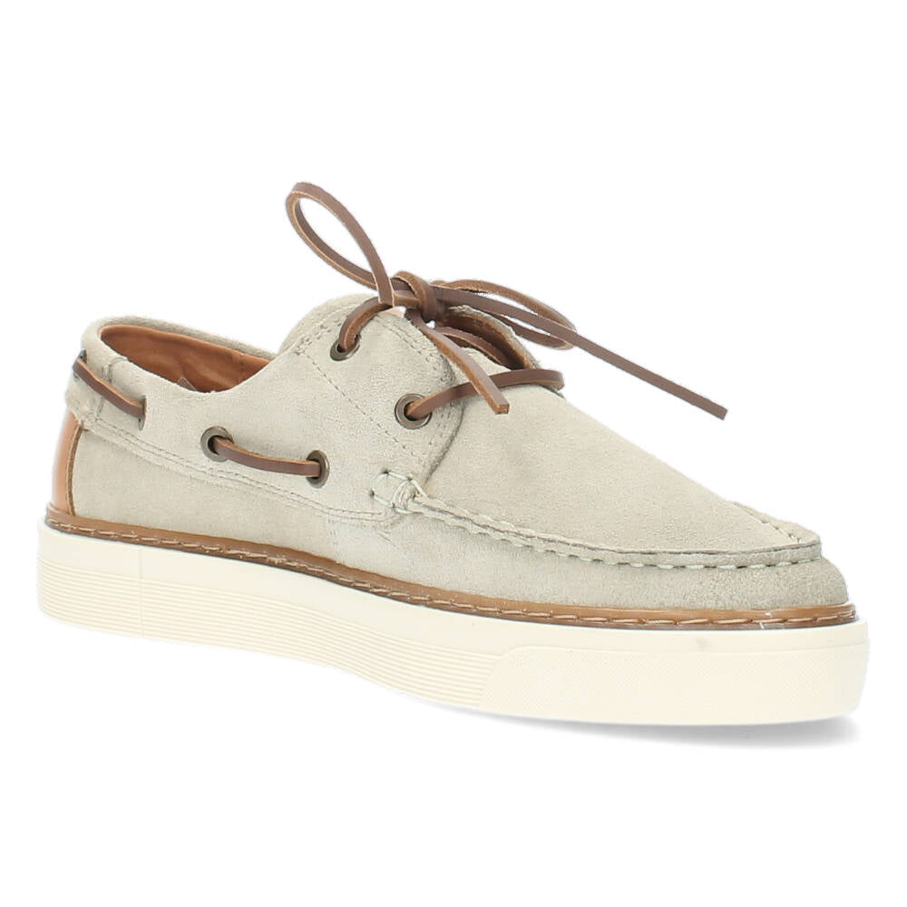 Beige veterschoenen