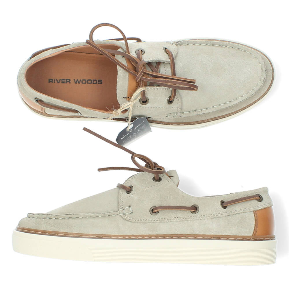 Beige veterschoenen