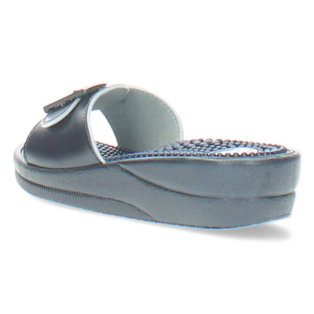 Blauwe slippers