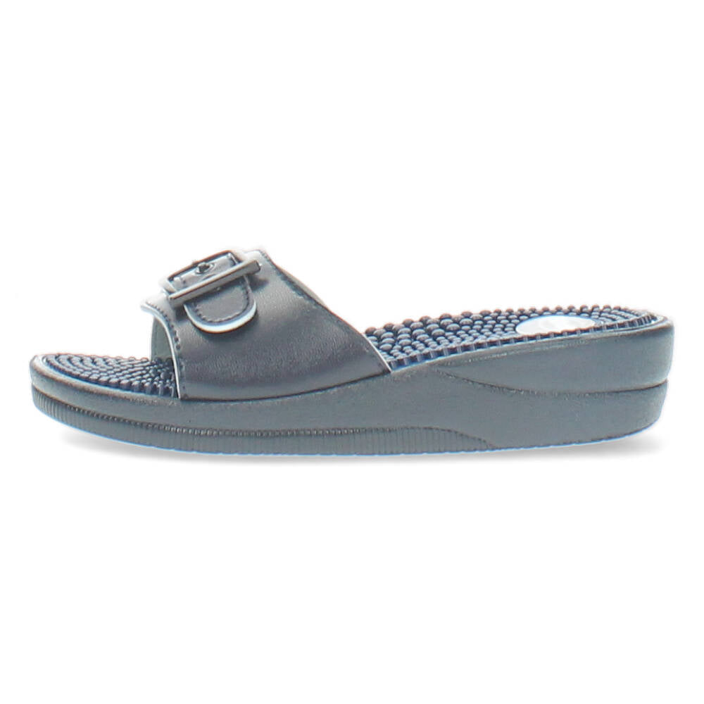 Blauwe slippers