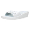 Witte slippers