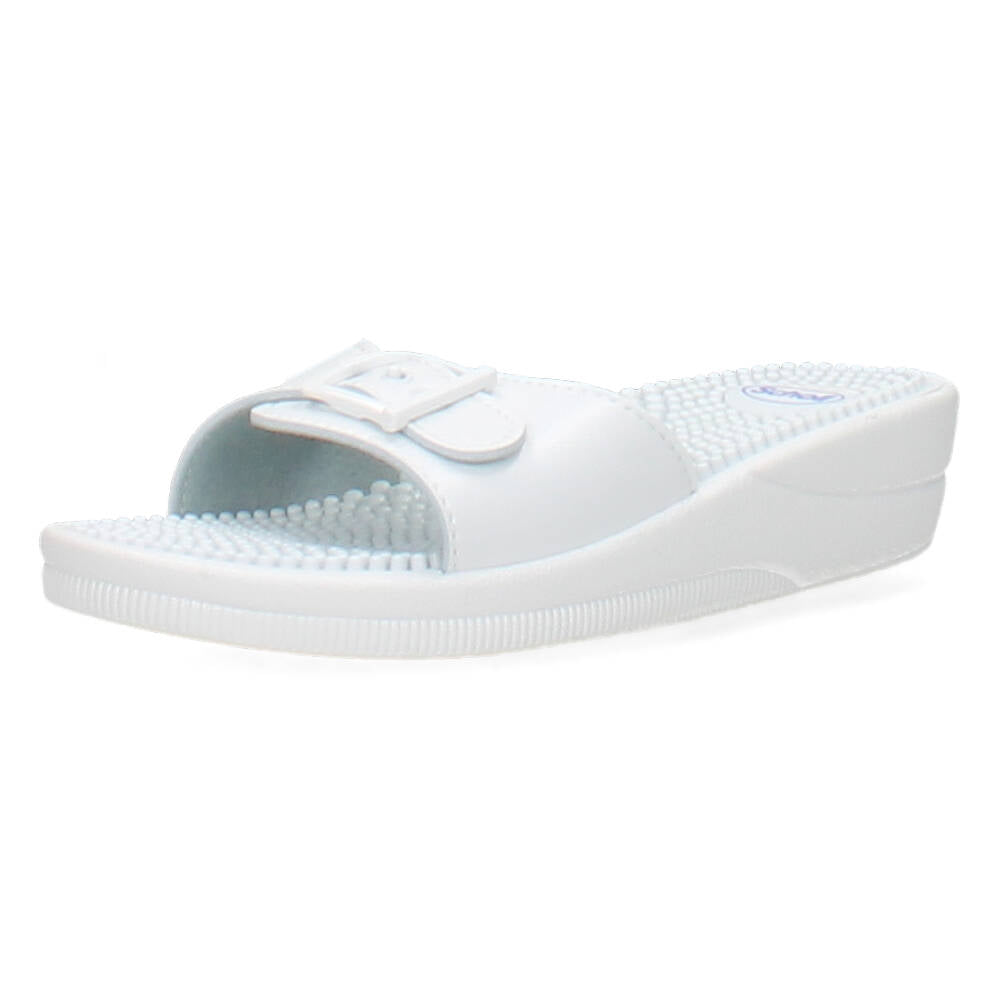 Witte slippers