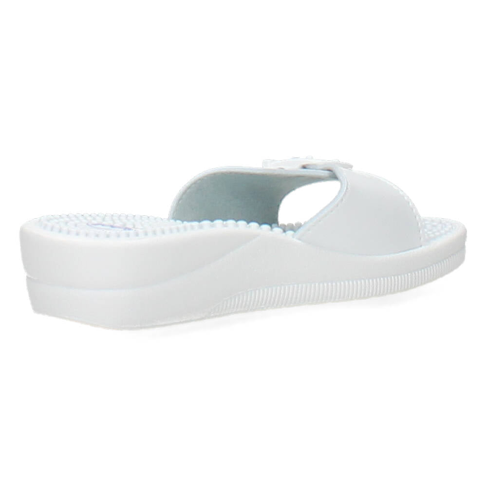 Witte slippers