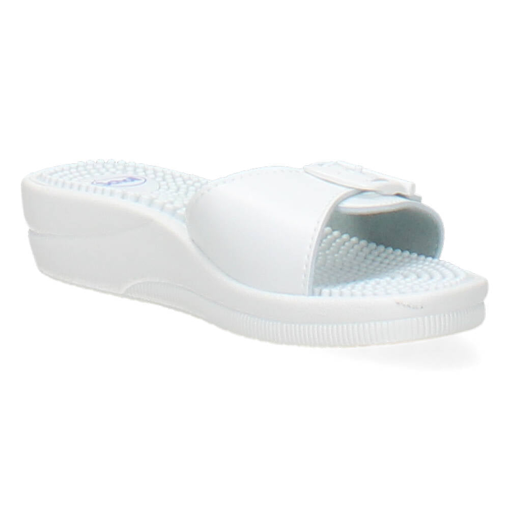 Witte slippers