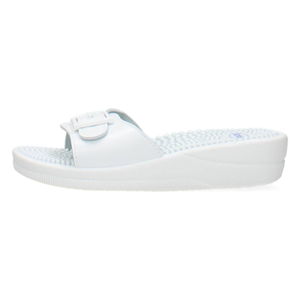Witte slippers