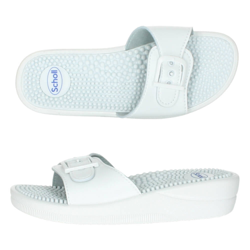 Witte slippers