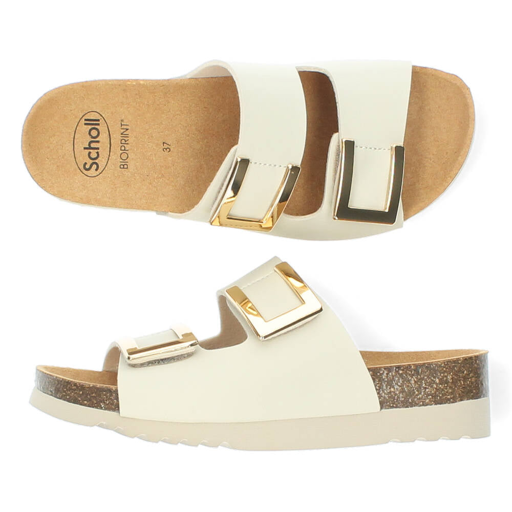 Off white slippers