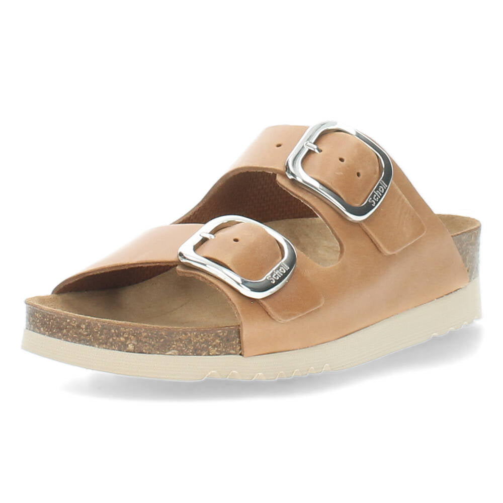 Cognac slippers