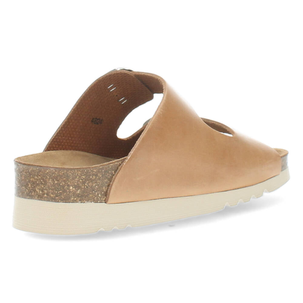 Cognac slippers