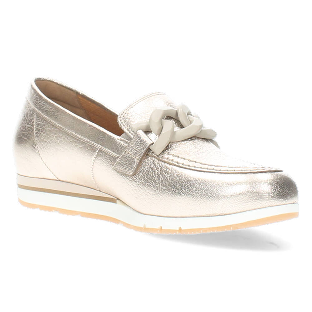 Metallic loafers