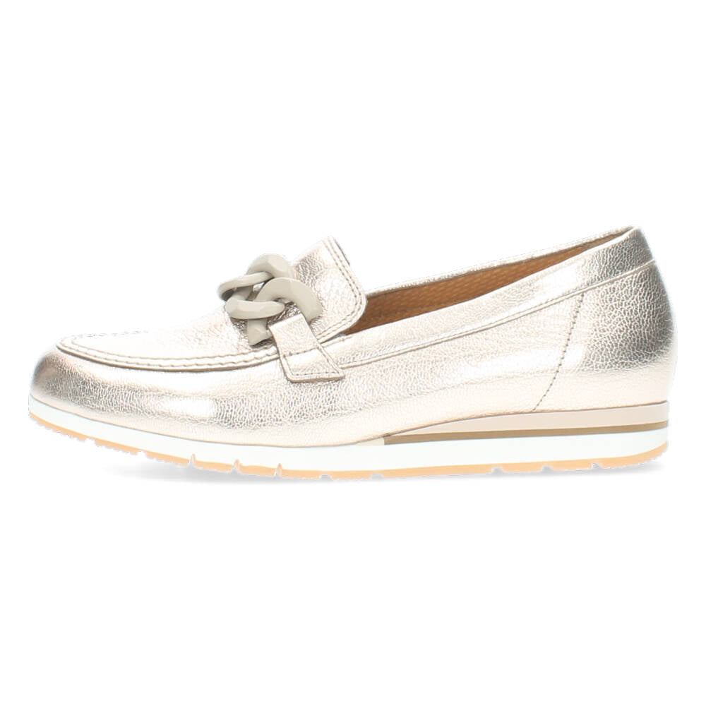 Metallic loafers