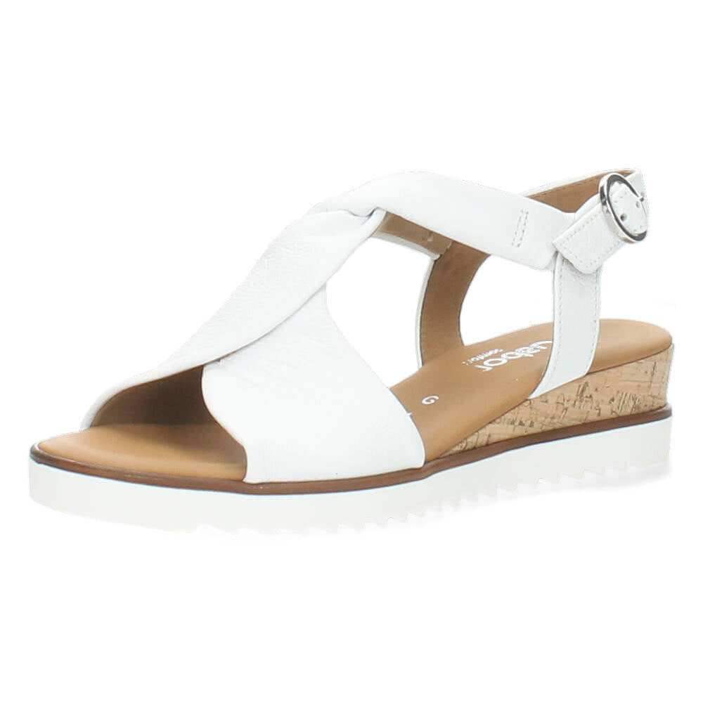Witte sandalen