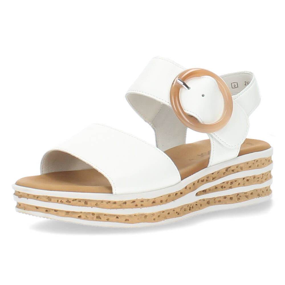 Witte sandalen