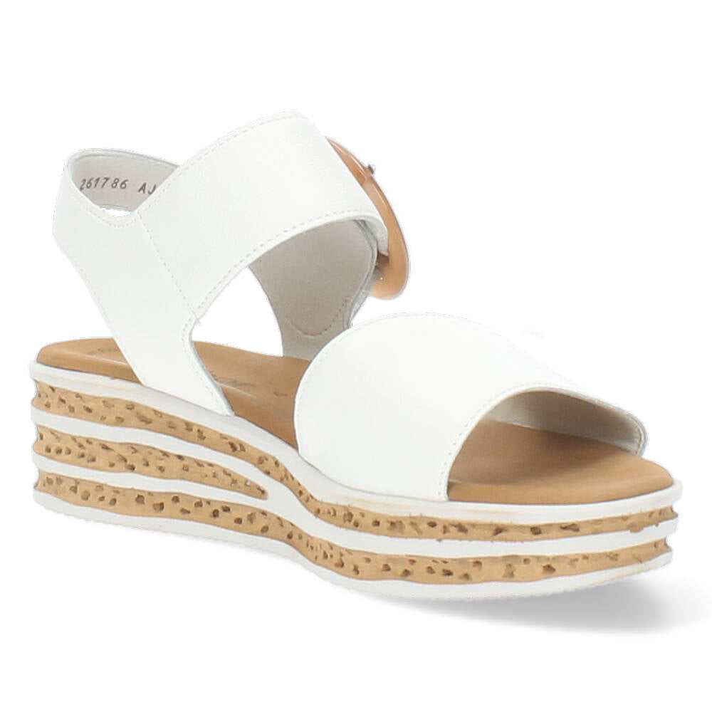 Witte sandalen