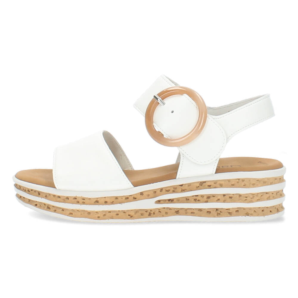 Witte sandalen