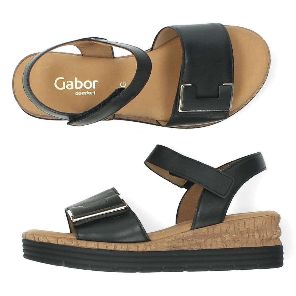 Zwarte sandalen