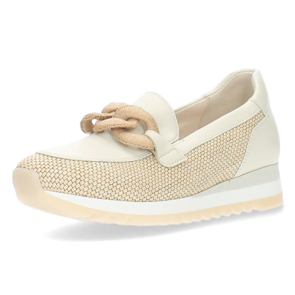 Beige loafers